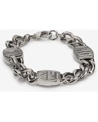 Roberto Cavalli - Pulsera De Cadena Con Monograma Rc - Lyst
