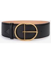 Roberto Cavalli - Shaped Leather Belt - Lyst