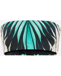 Roberto Cavalli - Haut Bandeau Imprimé Ray Of Sea - Lyst