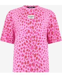 Roberto Cavalli - The Jaguar Kiss Print T-Shirt - Lyst