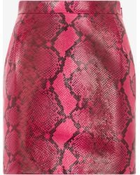 Roberto Cavalli - Jupe À Imprimé Python - Lyst