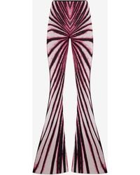 Roberto Cavalli - Ray Of Paradise Print Trousers - Lyst