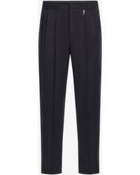 Roberto Cavalli - Pants With Fang Detail - Lyst