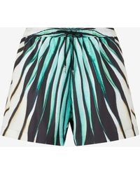 Roberto Cavalli - Ray Of Print Nylon Sea Shorts - Lyst
