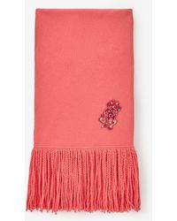 Roberto Cavalli - Antique Scarf With Monogram Mirror Snake - Lyst