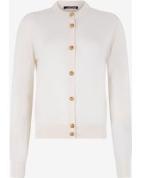 Roberto Cavalli - Wool Blend Cardigan - Lyst