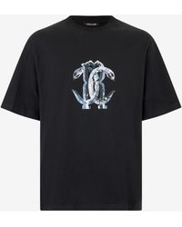 Roberto Cavalli - T-Shirt With Logo - Lyst