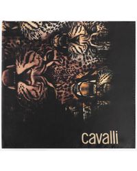 Roberto Cavalli - Queen Of Arizona-print Silk Scarf - Lyst