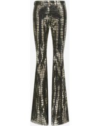 Roberto Cavalli - Printed Pants - Lyst