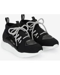 Roberto Cavalli - Sneakers With Snake-Effect Inserts - Lyst
