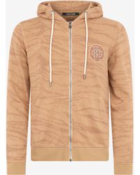 Roberto Cavalli - Sweat-Shirt À Capuche Tiger Skin - Lyst