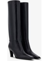 Roberto Cavalli - Leather Knee-High Boots - Lyst