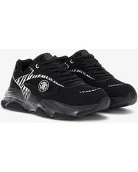 Roberto Cavalli - Sneaker Mit Zebramuster Und Monogram Rc - Lyst
