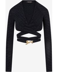 Roberto Cavalli - Top Imprimé Serpentine - Lyst