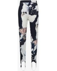 Roberto Cavalli - Marble Print Pants - Lyst