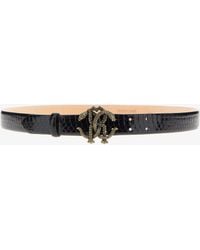 Roberto Cavalli - Belt With Monogram Rc - Lyst