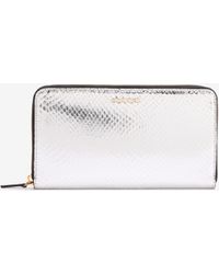 Roberto Cavalli - Zip-Around Wallet With Snake Print - Lyst