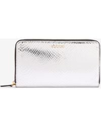 Roberto Cavalli - Zip-Around Wallet With Snake Print - Lyst
