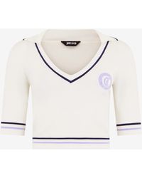 Roberto Cavalli - Knit Crop Top - Lyst