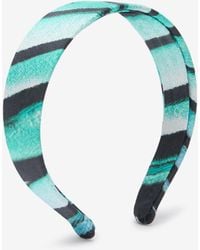 Roberto Cavalli - Ray Of Sea Print Headband - Lyst