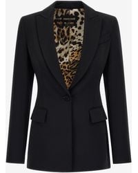 Roberto Cavalli - One Button Blazer - Lyst