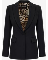 Roberto Cavalli - One Button Blazer - Lyst