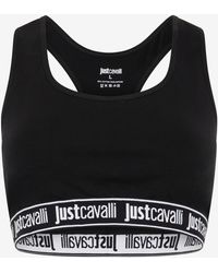 Roberto Cavalli - Bra With Logo Band - Lyst