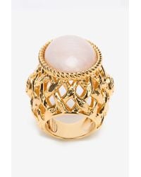 Roberto Cavalli - Cocktailring Mit Stein - Lyst