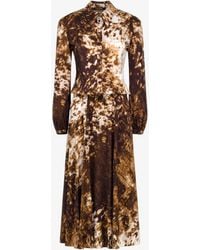Roberto Cavalli - Appaloosa Print Shirt Dress - Lyst