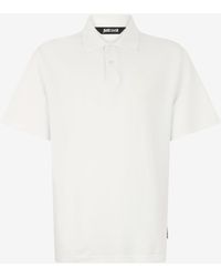 Roberto Cavalli - Polo With Jc Monogram Embroidery - Lyst