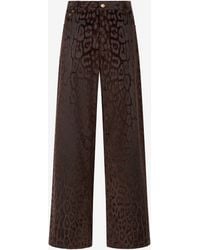 Roberto Cavalli - Jaguar Skin Corduroy Pants - Lyst