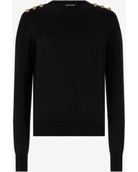 Roberto Cavalli - Sweater With Buttons - Lyst