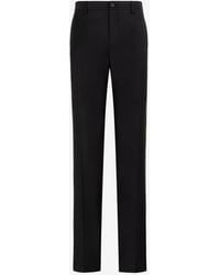 Roberto Cavalli - Skinny Tailored Wool Trousers - Lyst