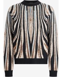 Roberto Cavalli - Sweater With Zebra Print - Lyst