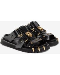 Roberto Cavalli Flat sandals for Women | Online Sale up to 73% off | Lyst