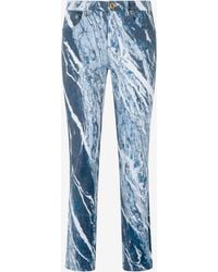 Roberto Cavalli - Rubane Print Jeans - Lyst