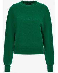 Roberto Cavalli - Cropped Knitted Sweater - Lyst