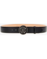 Roberto Cavalli - Belt With Rc Monogram - Lyst