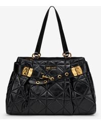 Roberto Cavalli - Quilted Shoulder Bag - Lyst