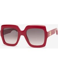 Roberto Cavalli - Occhiali Da Sole Squadrati Monogram Rc - Lyst