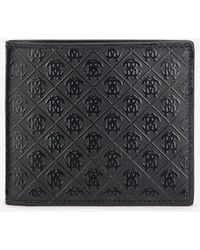 Roberto Cavalli - Bi-Fold Wallet With Mirror Snake Monogram - Lyst