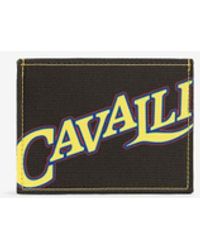 Roberto Cavalli Kartenhalter mit logodruck - Weiß
