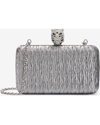 Roberto Cavalli - Clutch With Tiger Fastening - Lyst