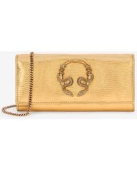 Roberto Cavalli - Serpentine Wallet On Chain - Lyst
