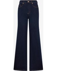 Roberto Cavalli - Jeans Mit Geradem, Weitem Bein - Lyst
