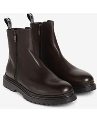 Roberto Cavalli - Leather Chelsea Boots - Lyst