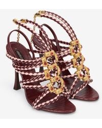 Roberto Cavalli - And Sandals With Jewel Details - Lyst