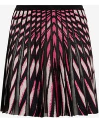 Roberto Cavalli - Ray Of Paradise Print Mini Skirt - Lyst