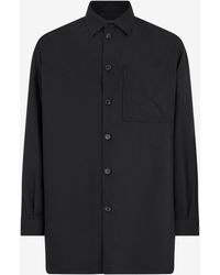 Roberto Cavalli - Camisa Plain Con Serpiente En Relieve - Lyst