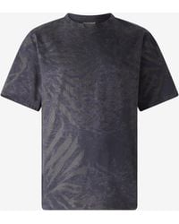 Roberto Cavalli - T-Shirt With Animal Print - Lyst